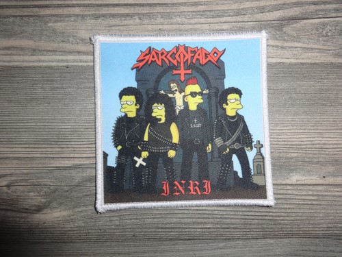 Sarcofago patch black thrash - patch,