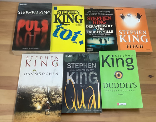 Stephen king bücher sammlung - king,