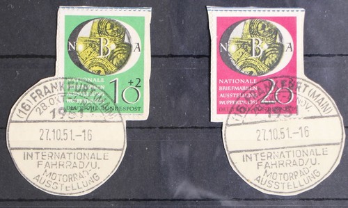 Brd 141 142 gestempelt auf - brd, 141-142
