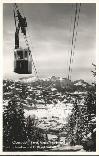 Oberstdorf seilbahn gondel - seilbahn,