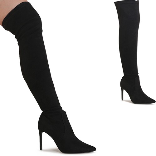 Damen overknee stiefel - overknee,