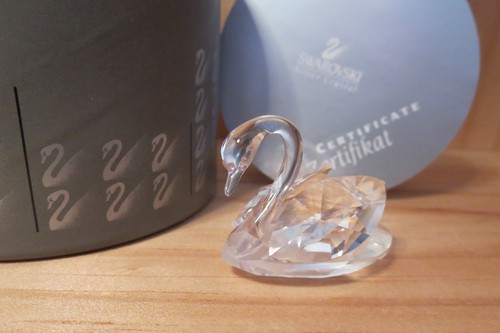 Swarovski figur schwan - swarovski, ~