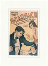 Howard Hughes presents Scarface Muni Dvorak Perkins Kunstdruck Plakatwelt 567