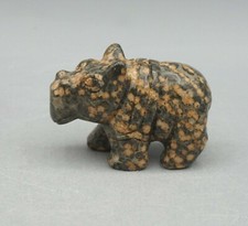 LEOPARDENJASPIS Nilpferd Hippo