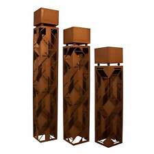 Pflanzsäule Rost Optik