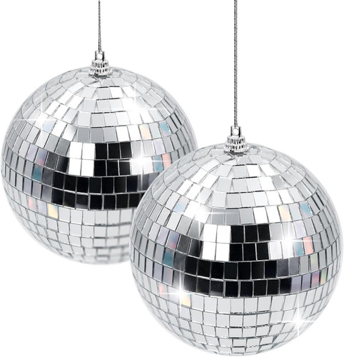 Discokugel 2 stück - 10, cm