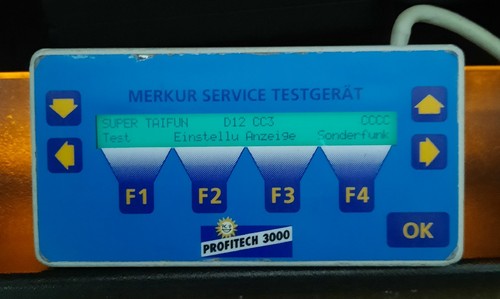 Merkur service testgerät - merkur,