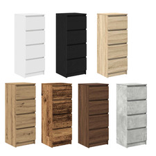 Sideboard Kommode Schrank Beistellschrank Regal 37,5x35x99 cm Holzwerkstoff