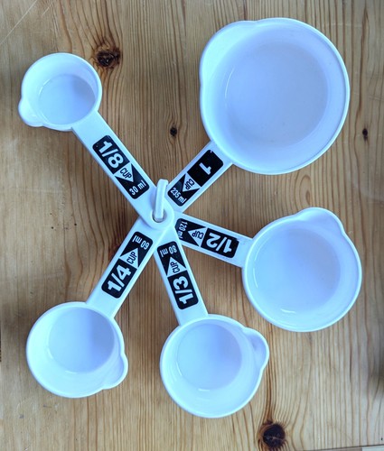 Cup messbecher set 1 - cup, (1/8,
