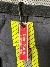 Rettungsdienst Namensschild Anhänger DRK ASB JHD Kennung Einsatzjacke/2-zeilig