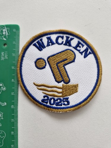 Patch aufnäher wacken 2025 - aufnäher,