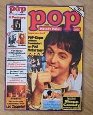 POP  11 / 1976 + SWEET Gigant Poster (3) Led Zeppelin / Jethro Tull (E575)