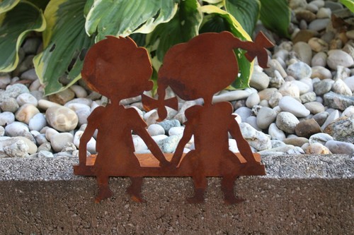 Kantenhocker kinder aus metall - aus,