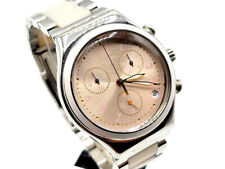 Swatch Irony Chronograph Edelstahl PVD Unisex Herren Damen Armbanduhr