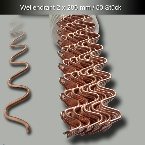 Wellendraht welldraht 2x280 - welldraht, mm