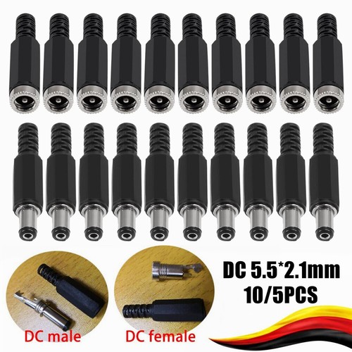 10x 5x2 1mm - 10x, 5,5x2,1mm