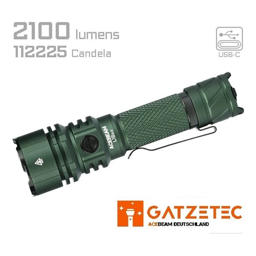 Acebeam l16 green led - l16, 2.0