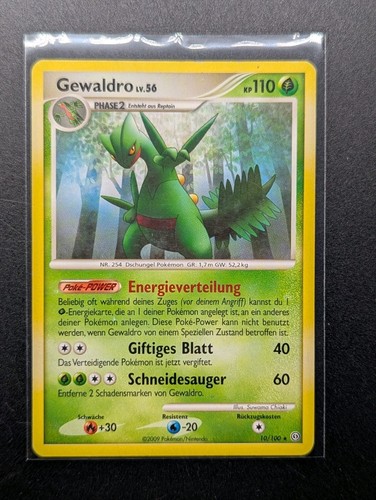 Pokémon karte gewaldro - karte,