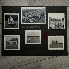 Konvolut Lot Sammlung Schleswig  Kaserne Luftwaffe Übung 10 Original Fotos 2.WK