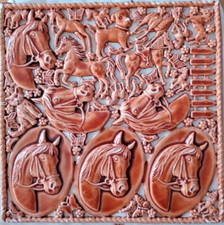 KERZENKUNST, 1 Wachsplatte