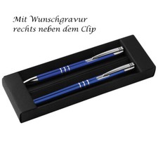 Metall schreibset mit gravur - mit, /