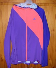 Wie NEU: Wetterfeste ADIDAS Laufjacke mit Kapuze Größe S