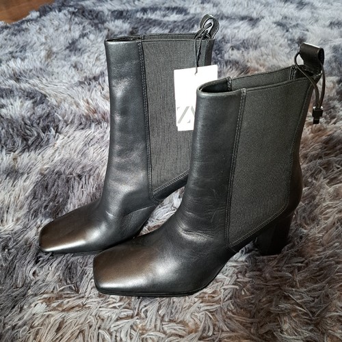 Zara stiefel schwarz - zara,