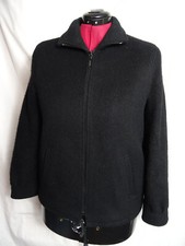 Valmeline Wunderschöne Walkjacke, Coatigan Gr 40 Schwarz 75%Wolle