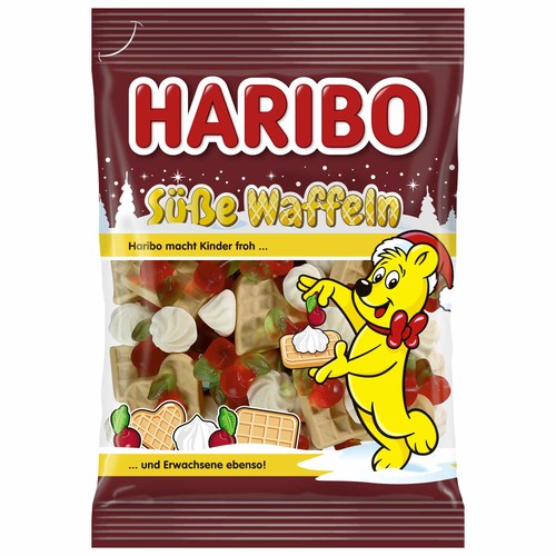Haribo süße waffeln 175g - haribo,