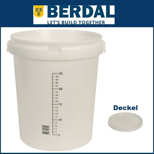 Anrühreimer mit 25 liter - 30,