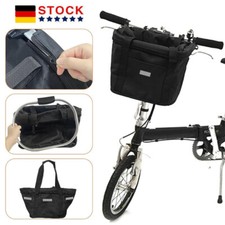 Lenkerkorb Fahrrad Vorne Abnehmbar Fahrradkorb Einkaufstasche Clipon f. Bike
