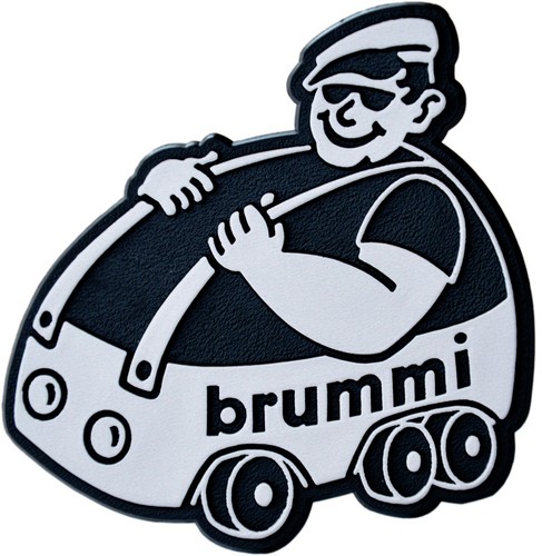 Auto relief schild brummi - relief,