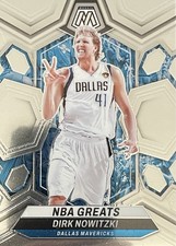 2023-24 Panini Mosaic City Greats DIRK NOWITZKI Dallas Mavericks