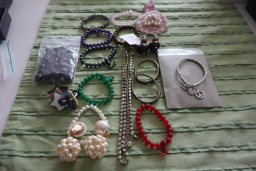 400 konvolut echtschmuck - np,