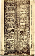 AK GNESEN /GNIEZNO /POSEN Eingangstüren des Gnesener Doms um 1907