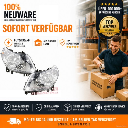 Scheinwerfer set halogen - set,