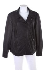 BONITA Kunstlederjacke Lederjacke Faux Leather 3XL schwarz