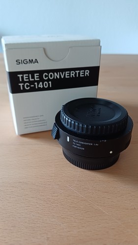 Sigma 1401 teleconverter - sigma, tc-1401