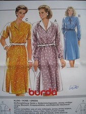 Burda 6570 Schnittmuster - Kleid - Gr. 38 - 52