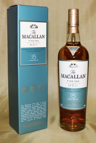 Macallan years old fine - old, oak