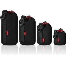 Objektivtasche Set aus Neopren