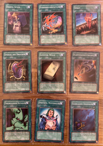 Yugioh sammlung konvolut - yugioh,