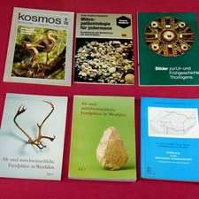 Konvolut Paläontologie, Geologie, Kosmos, 6 Verschiedene Broschüren, Hefte
