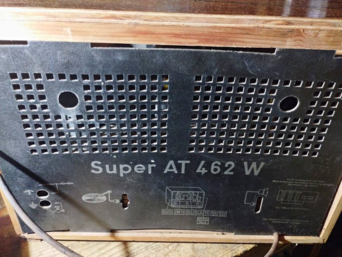 Super 462 röhrenradio - at, w