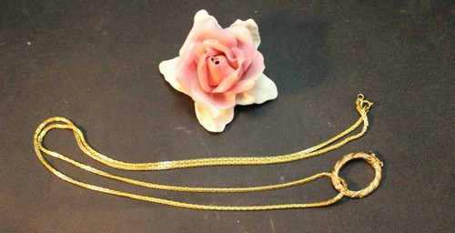 Halskette vergoldet schmuck - vergoldet,