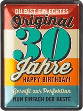 Blechschild 30 Schild