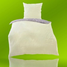 Bierbaum Mako-Satin Bettwäsche UNI 3714 avocado 135x200 cm, Made in Germany