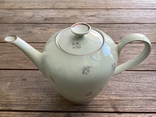 Kaffeekanne mit streublümchen - mit,