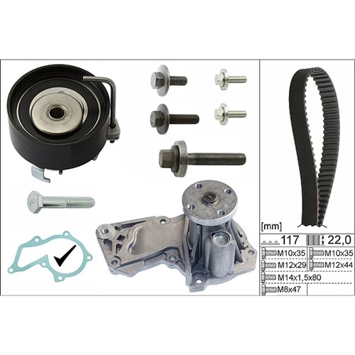 Ina 530 0495 wasserpumpe - 530,