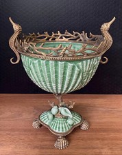  Porzellan Bronze Schale